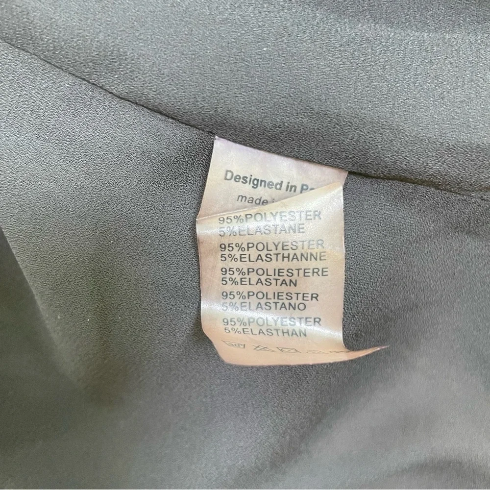 90s Y2K Whimsigoth sleeveless spaghetti strap v-neck velvet velour mini dress - Picture 12 of 12